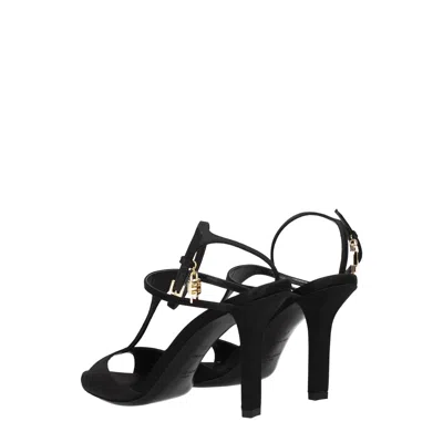 Givenchy Woman Sandals Black Size 8 Textile Fibers