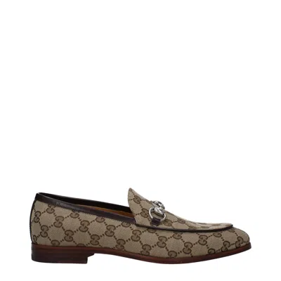 Gucci Gg Supreme Leather Loafers