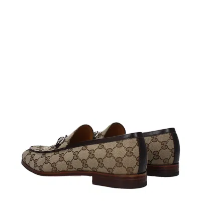 Gucci Gg Supreme Leather Loafers