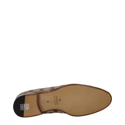 Gucci Gg Supreme Leather Loafers