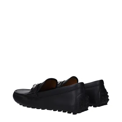 Gucci Horsebit Leather Driving Shoes In Black