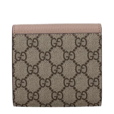 Gucci Compact Leather Trifold Textured Wallet