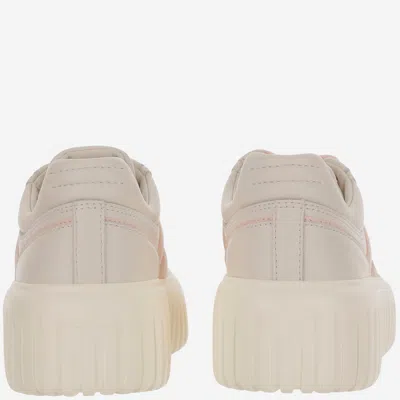 Hogan Stylish Sneakers With Platform Sole And Round Toe