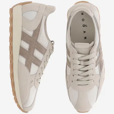 Hogan Men's 86er Suede And Mesh Sneakers
