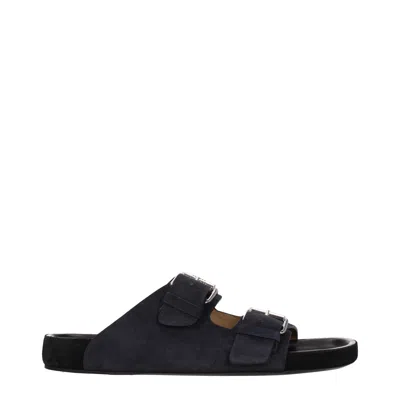 Isabel Marant Slippers And Hooves Men Suede Black