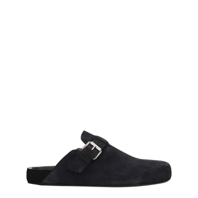 Isabel Marant Slippers And Hooves Men Suede Black