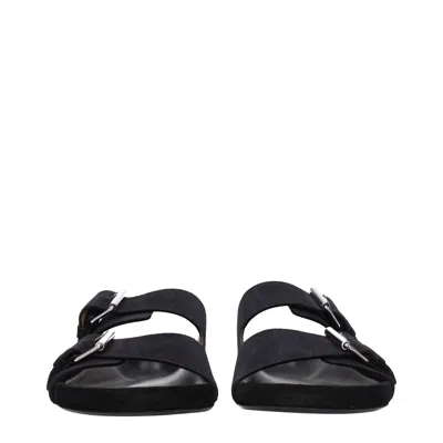 Isabel Marant Slippers And Hooves Men Suede Black