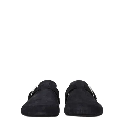 Isabel Marant Slippers And Hooves Men Suede Black