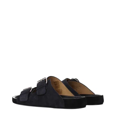 Isabel Marant Slippers And Hooves Men Suede Black