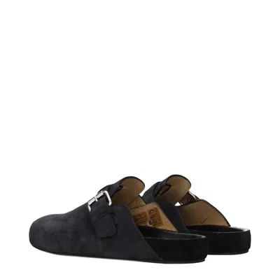 Isabel Marant Slippers And Hooves Men Suede Black