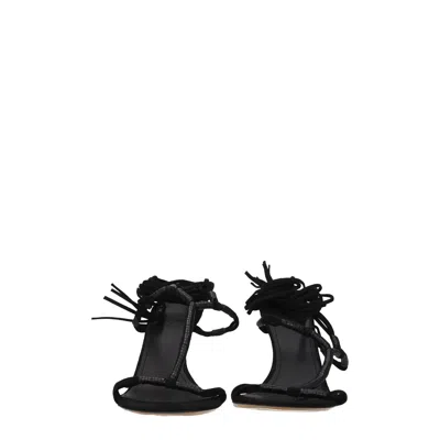 Isabel Marant Arja 95mm Suede Wrap Sandals