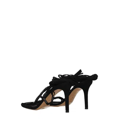 Isabel Marant Arja 95mm Suede Wrap Sandals
