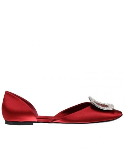 Shop Roger Vivier Shoes Shoes Woman  In Ruby