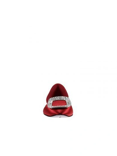 Shop Roger Vivier Shoes Shoes Woman  In Ruby