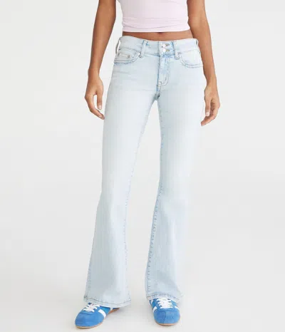 Aéropostale Flare Low-rise Jean In Blue
