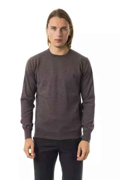 Uominitaliani Merino Wool Men Men's Sweater In Grey