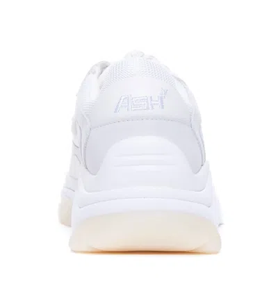 Ash Addict Chunky Low-top Sneakers In White