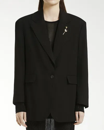 Marella Capsule Blazer In Black