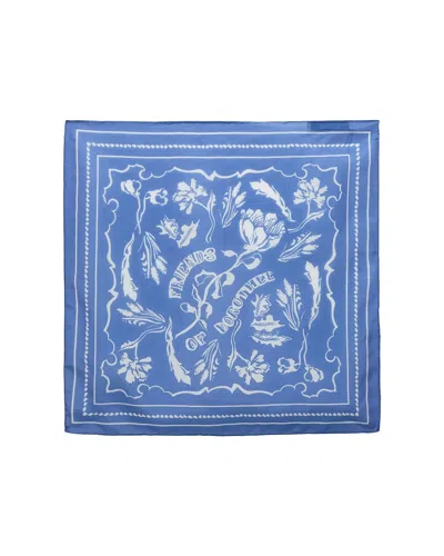 Dorothee Schumacher Friends Of Dorothee Scarf Cornflower In Blue