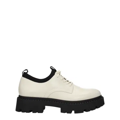 Ash Flat Shoes Cream