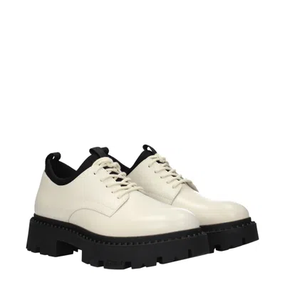 Ash Flat Shoes Cream