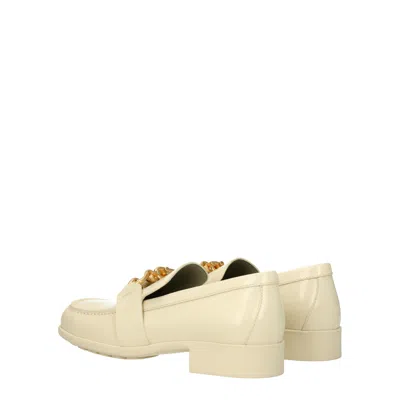 Bottega Veneta Mocassini Monsieur Women Leather Beige/butter