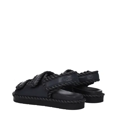 Bottega Veneta Jack Leather Braid Dual-band Sandals