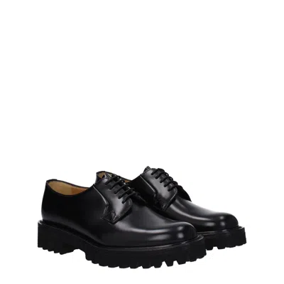 Church's Shannon Derby Shoes In Brushed Leather