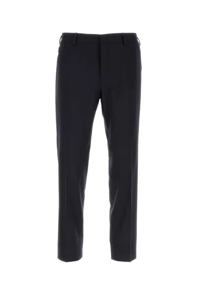 Prada Tailored Straight-leg Trousers In Black