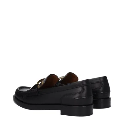 Fendi Mocassini Women Skin Black