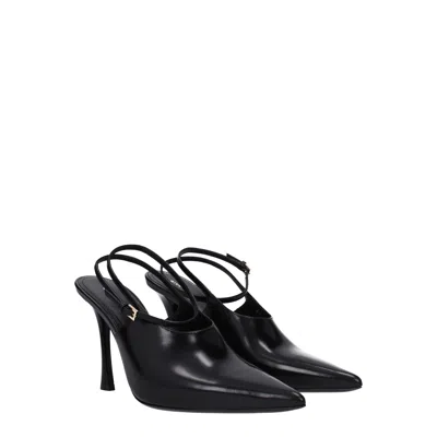 Givenchy Sandals Show Women Leather Black