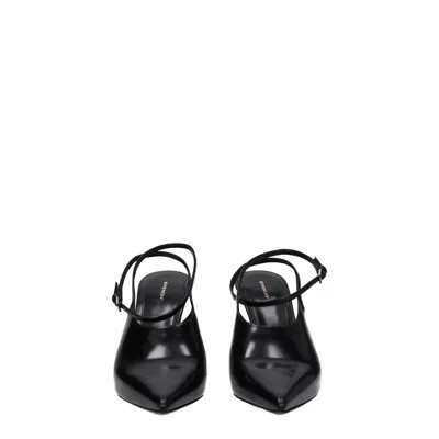 Givenchy Sandals Show Women Leather Black