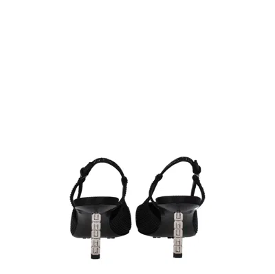 Givenchy Slim G-cube Crystal Embellished Pointed Toe Slingback Pump