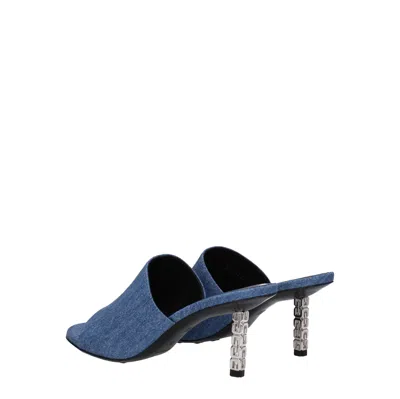 Givenchy Mules G Cube En Denim