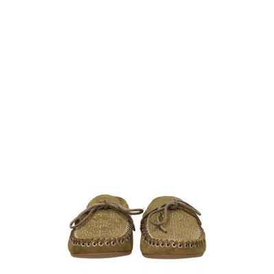 Isabel Marant Mocassini Women Suede Green