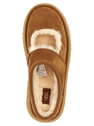 Ugg Bea Mary Jane Sabot In Brown