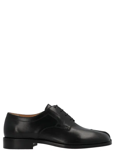 Maison Margiela Tabi Derby Shoes In Black