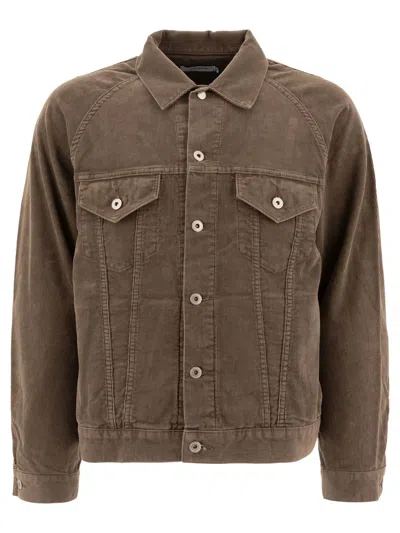 Nonnative Corduroy Jacket With Classic Silhouette In Brown