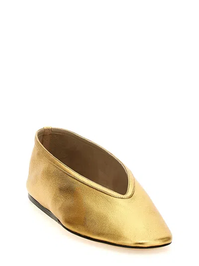 Le Monde Beryl Le Monde Béryl 'luna' Ballet Flats In Gold