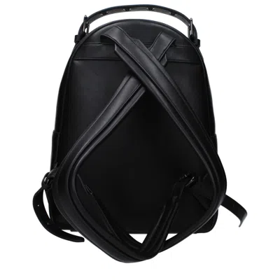 Love Moschino Backpacks And Fuppies Women Polyurethane Black