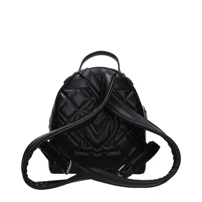 Love Moschino Backpacks And Fuppies Women Polyurethane Black