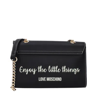 Love Moschino Shoulder Bags Woman Polyurethane Black