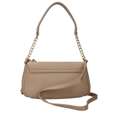 Love Moschino Shoulder Bags Women Polyurethane Beige/cream