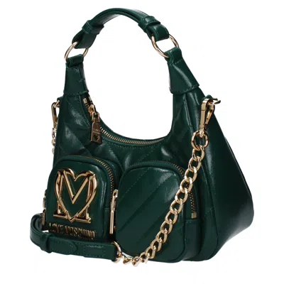Love Moschino Hand Bags Women Polyurethane Green/mossy