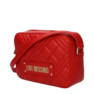 Love Moschino Shoulder Bags Woman Polyurethane Red