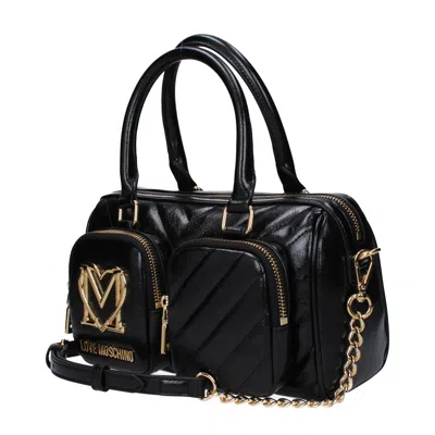 Love Moschino Hand Bags Women Polyurethane Black