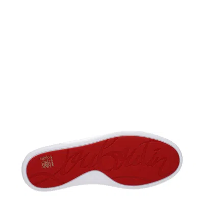 Christian Louboutin Louboutin Mocassini Paqueboat Mens Suede Brown
