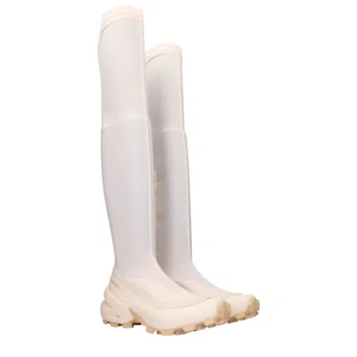 Maison Margiela Salomon Boots Women Fabric Pink/vanilla