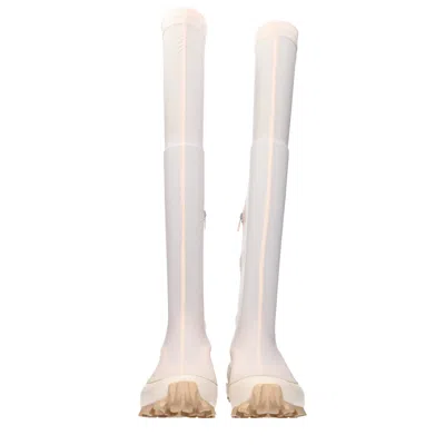 Maison Margiela Salomon Boots Women Fabric Pink/vanilla