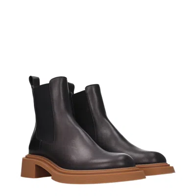 Loewe Logo Details Chelsea Boots